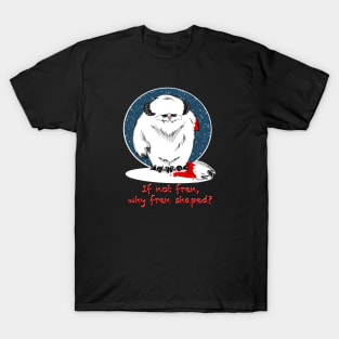 If not fren, why fren shaped? (Space Addition) T-Shirt